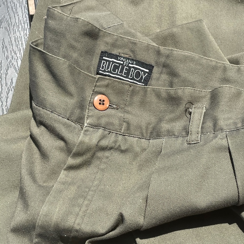 Bugle Boy Pants Size 30x33 Green